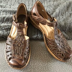 Like New Earth Petunia Leather Shoes Sandals:Size7